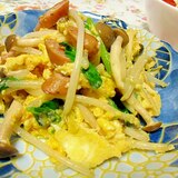 野菜と卵のシンプル塩炒め